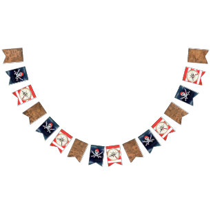 Piratenflagge Birthday Party Pirate Wimpelkette