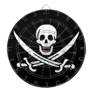 Piratenflagge Dartscheibe