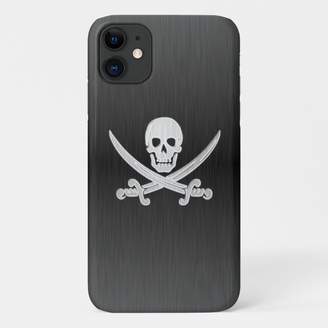 Piratenflagge Deluxe Case-Mate iPhone Hülle (Rückseite)