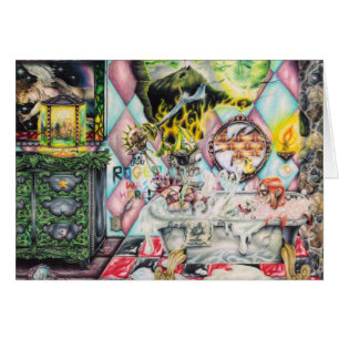 Piratenflagge des Geisterpferdes - Kunstwerk