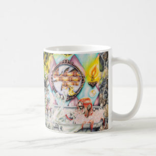 Piratenflagge des Geisterpferdes - Kunstwerk Tasse