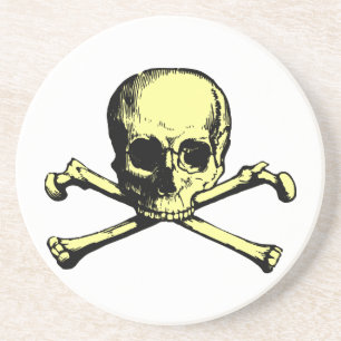 Piratenflagge Getränkeuntersetzer