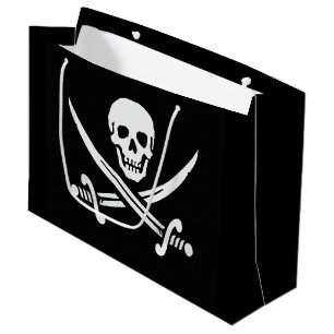 Piratenflagge Große Geschenktüte