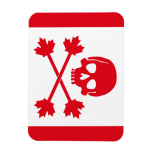 Piratenflagge Kanadas Magnet