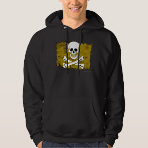 Piratenflagge-Karte #3 Hoodie
