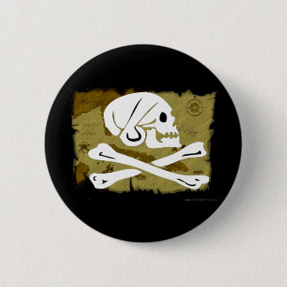 Piratenflagge-Karte #4 Button