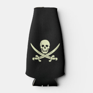 Piratenflagge-kundenspezifische Piraten-Flasche Flaschenkühler