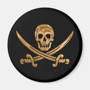 Piratenflagge Magnet