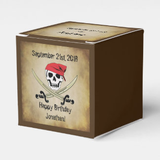 Piratenflagge Pirate Gastgeschenk Box Geschenkschachtel