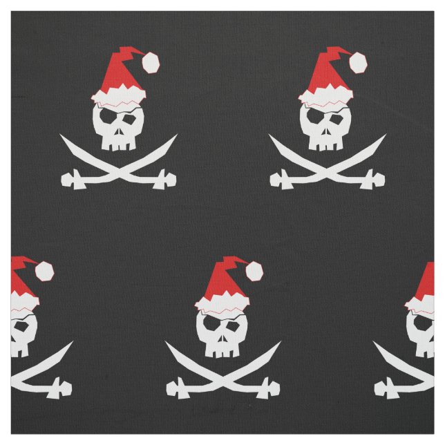 +{ Piratenflagge }+{ Pirate Santa }++ Stoff (Muster)