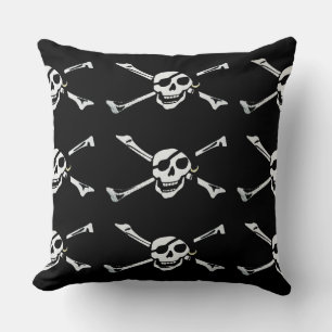 Piratenflagge Pirate Skull Pattern Kissen