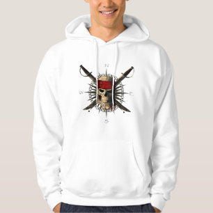 Piratenflagge Pirate Skull und Schwerter Pirate Co Hoodie