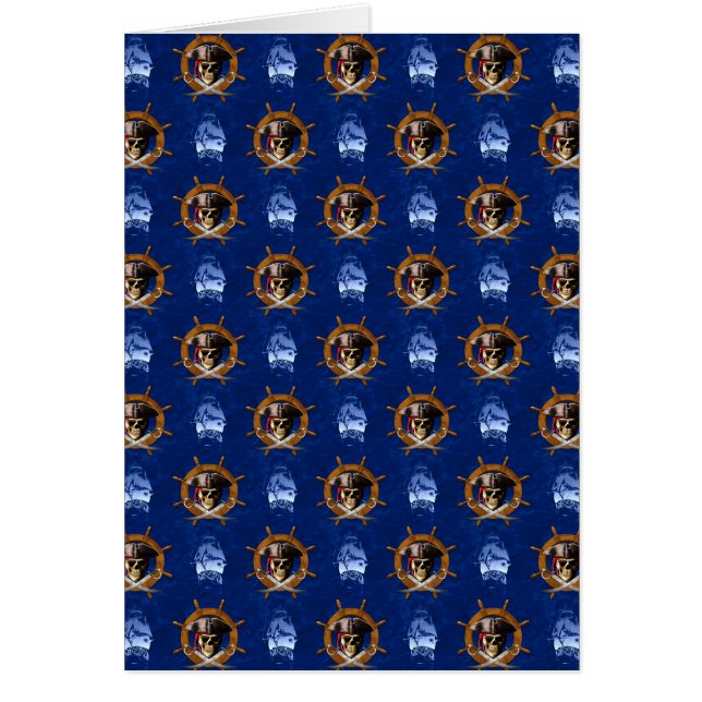 Piratenflagge Pirate Wheel (Vorne)
