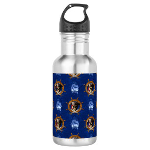 Piratenflagge Pirate Wheel Trinkflasche
