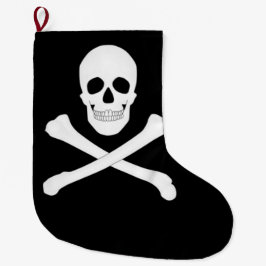 Piratenflagge (Piratenflagge) Großer Weihnachtsstrumpf