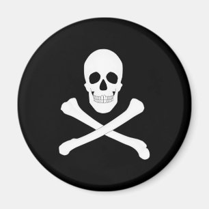 Piratenflagge (Piratenflagge) Magnet