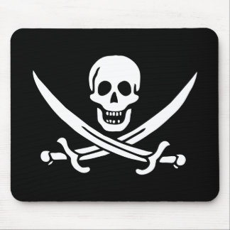 Piratenflagge Piratenflagge Mousepad