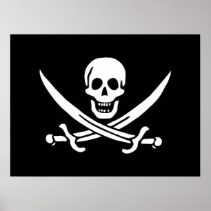 Piratenflagge Poster
