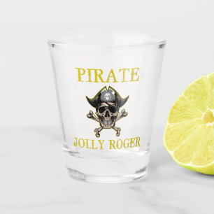 PIRATENFLAGGE SCHNAPSGLAS
