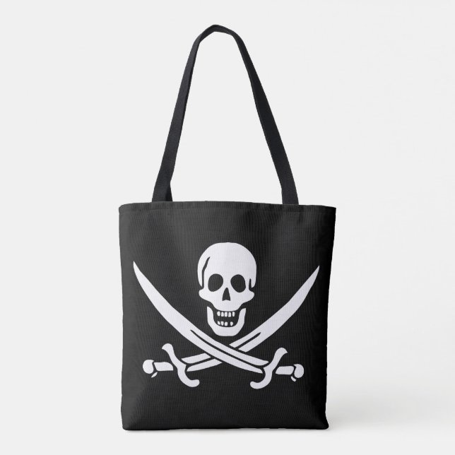 Piratenflagge Skull Crossed Schwerter (Rückseite)
