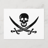 Piratenflagge Skull Crossed Schwerter