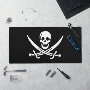 Piratenflagge Skull & Schwerter Jack Calico Schreibtischunterlage