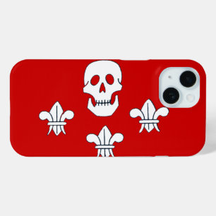 PIRATENFLAGGE SKULL UND DREI LILIES FLAG Case-Mate iPhone HÜLLE