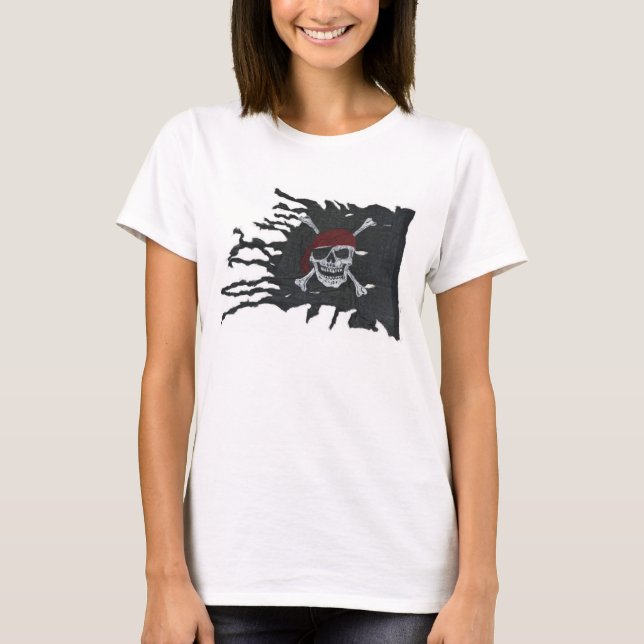 Piratenflagge T-Shirt (Vorderseite)