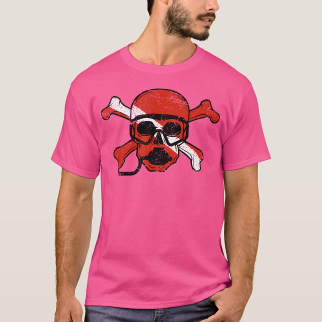Piratenflagge T-Shirt (Vorderseite)