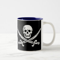 Piratenflagge-Tasse