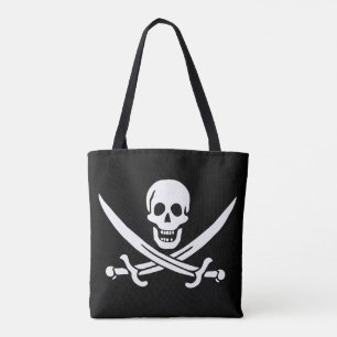 Piratenflagge Totenkopf gekreuzte Schwerter