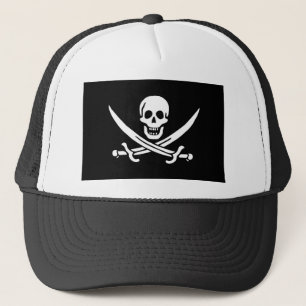 Piratenflagge Truckerkappe