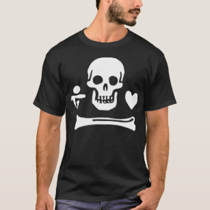 Piratenflagge von Stede Bonnet T-Shirt