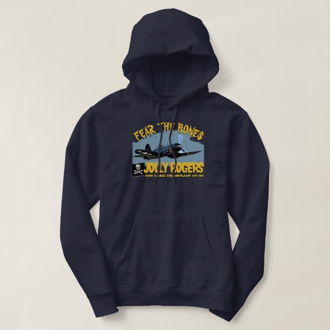PIRATENFLAGGEN HOODIE (Design vorne)