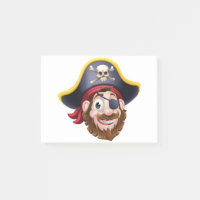 Piratenführer Cartoon Character Mascot