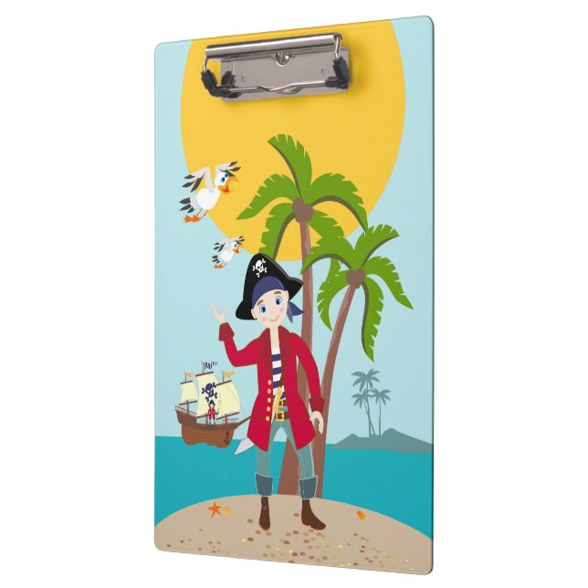 Piratengeburt Klemmbrett (Links)