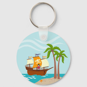Piratengeburt Schlüsselanhänger