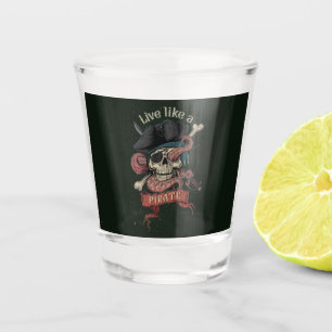 Piratenglas Schnapsglas
