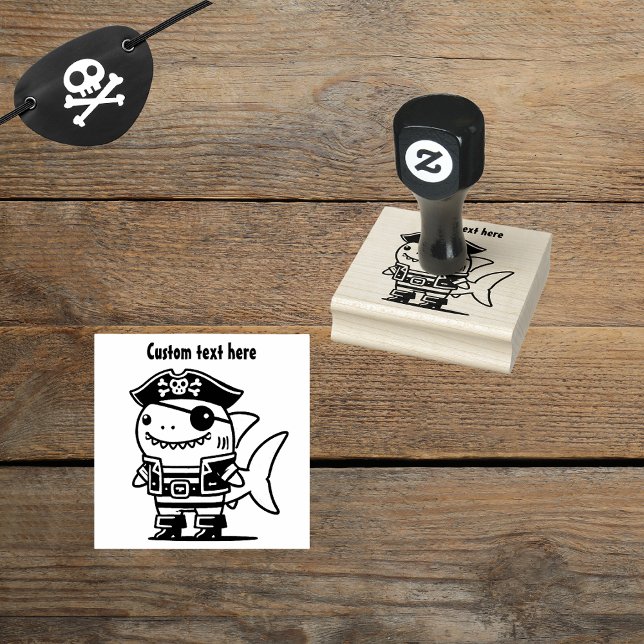 Piratenhai Gummistempel (Von Creator hochgeladen)