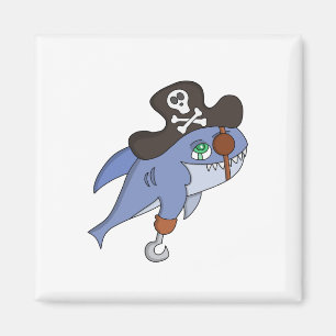 Piratenhai Magnet