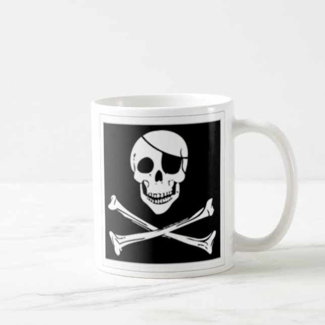 Piratenkaffee-Tasse Tasse (Rechts)