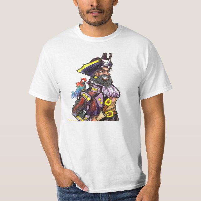 Piratenkapitän T-Shirt (Vorderseite)