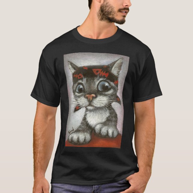 Piratenkätzchen T-Shirt (Vorderseite)