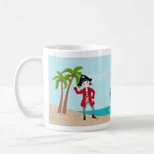 Piratenkindergeburtstags-Party Tasse