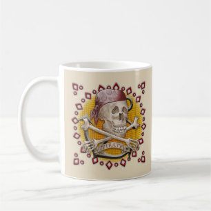 Piratenknochen-Tasse Kaffeetasse