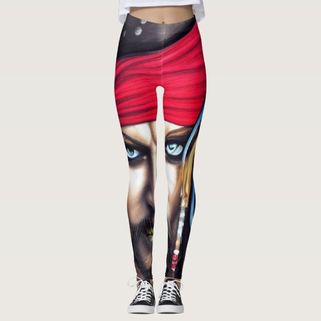 Piratenkollektion Leggings (Vorderseite)