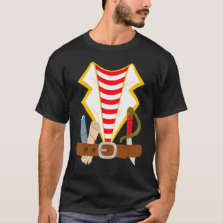 Piratenkostüm Kinder Jungen Mädchen Piraten Frauen T-Shirt