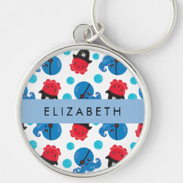 Piratenktopus, Kraken, Meer, Ihr Name Ke Schlüsselanhänger