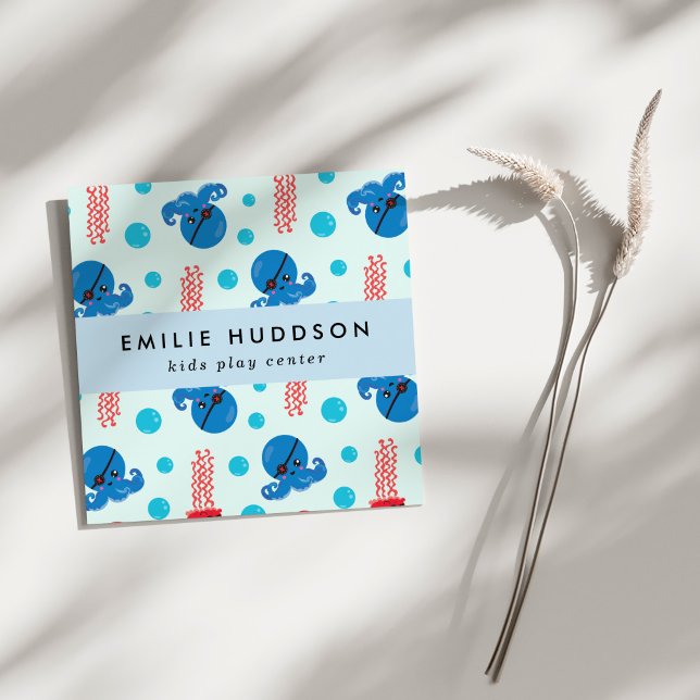 Piratenktopus, Quallen, Aktivitätszentrum Quadratische Visitenkarte (Von Creator hochgeladen)