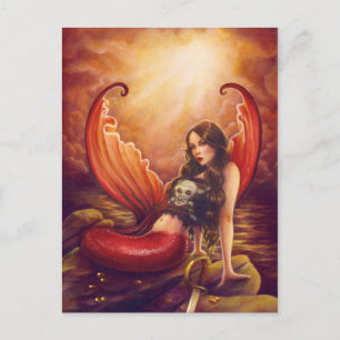 Piratenleben für mich postkarte